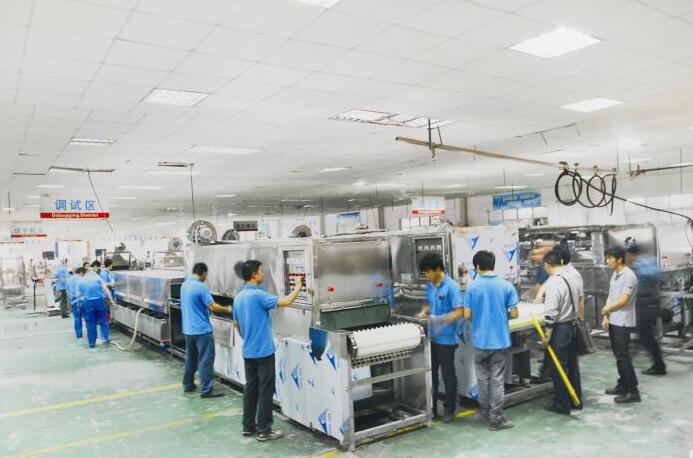 广州洗碗机公司洗碗机生产车间
